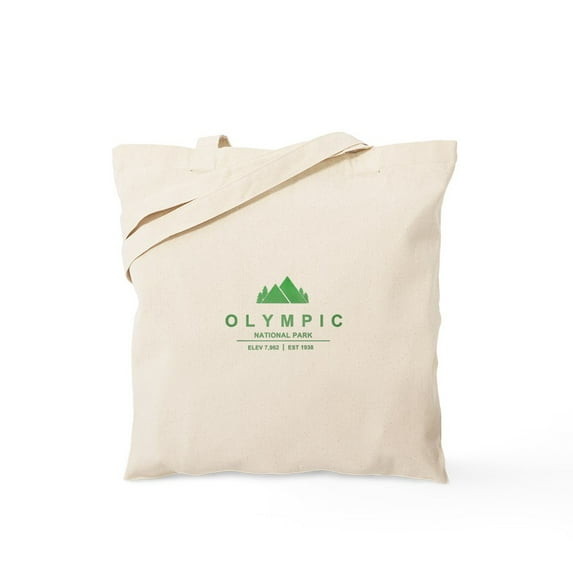 CafePress - Olympic National Park, Washington Tote Bag - Unisex Canvas Tote Bag, Beige, 1-Piece