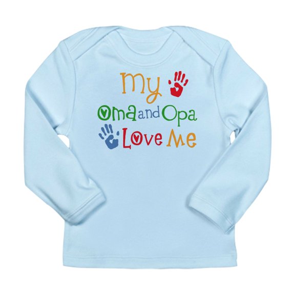 CafePress - Oma And Opa Love Me Long Sleeve T Shirt - Long Sleeve Infant T-Shirt