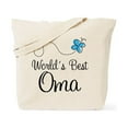 thumbnail image 1 of CafePress - Oma (World's Best) Tote Bag - Unisex Canvas Tote Bag, Beige, 1-Piece, 1 of 8