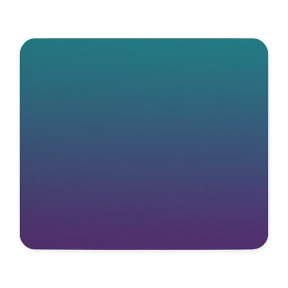 CafePress - Ombre Purple And Teal Mousepad - Non-slip Rubber Mousepad, Gaming Mouse Pad