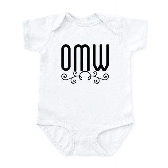 CafePress - Omw Body Suit - Baby Light Bodysuit, Size Newborn - 24 Months
