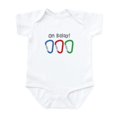 thumbnail image 1 of CafePress - On Belay! Body Suit - Baby Light Bodysuit, Size Newborn - 24 Months, 1 of 4