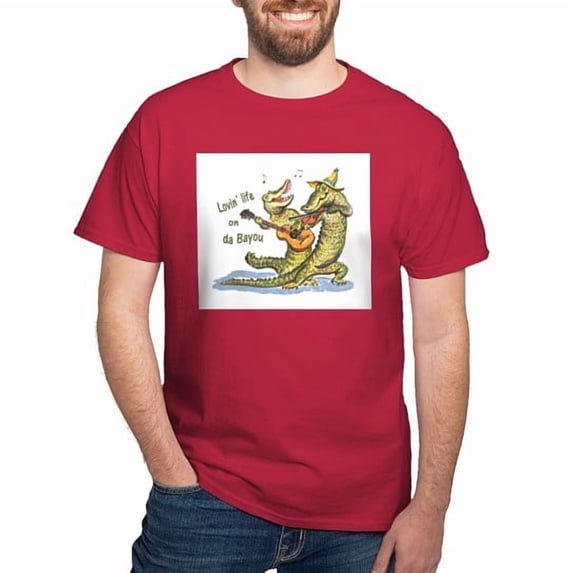 CafePress - On Da Bayou Light T Shirt - Men's Classic Cotton T-Shirts
