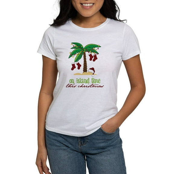 CafePress - On Island Time Women's T Shirt - Women's Classic T-Shirt