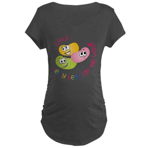 CafePress - On The Way Maternity Dark T Shirt - Maternity Dark T-Shirt