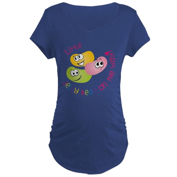 CafePress - On The Way Maternity Dark T Shirt - Maternity Dark T-Shirt