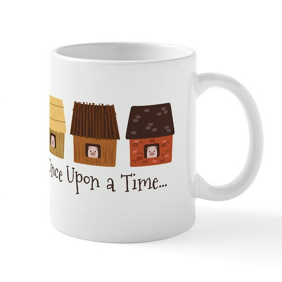 CafePress - Once Upon A Time Mugs - 11 oz Ceramic Mug - Novelty Coffee Tea Cup