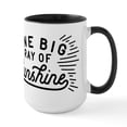 thumbnail image 1 of CafePress - One Big Ray Of Sunshine Large Mug - 15 oz Ceramic Large White Novelty Mug, 1 of 4
