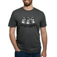 thumbnail image 1 of CafePress - One By One The Raccoons T Shirt - Mens Tri-blend T-Shirt, 1 of 4