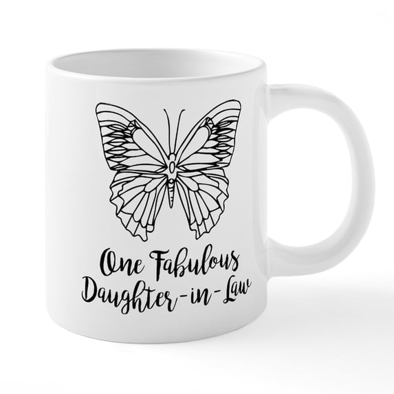 CafePress - One Fabulous Daughter In La - 20 Oz White Ceramic Mega Mug