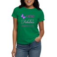 thumbnail image 1 of CafePress - One Fabulous Daughter In Law Women's Dark T Shirt - Women's Traditional Fit Dark T-Shirt, 1 of 4