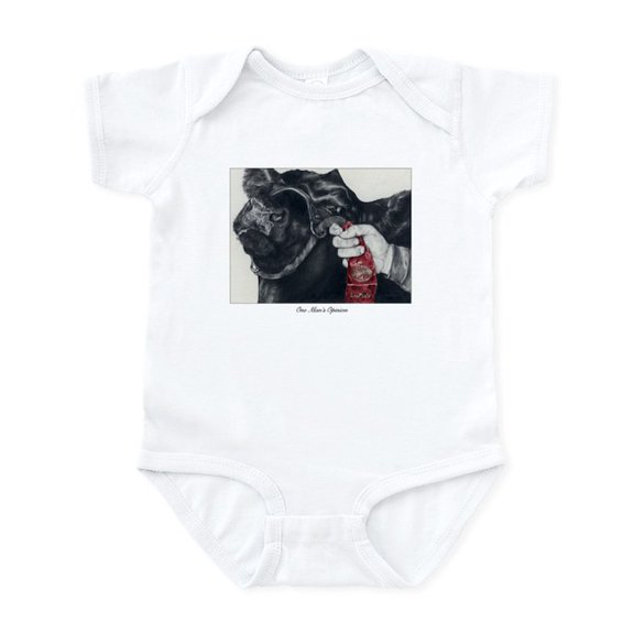 CafePress - One Man's Opinion Infant Bodysuit - Baby Light Bodysuit, Size Newborn - 24 Months