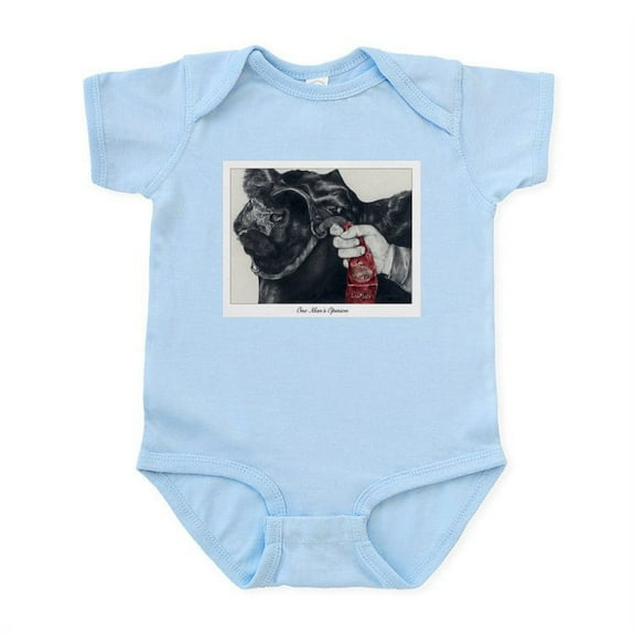 CafePress - One Man's Opinion Infant Bodysuit - Baby Light Bodysuit, Size Newborn - 24 Months