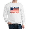 thumbnail image 1 of CafePress - One Nation Under GOD Sweatshirt - Crew Neck Sweatshirt, 1 of 4