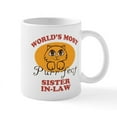 thumbnail image 1 of CafePress - One Purrfect Sister In Law Mug - 11 oz Ceramic Mug - Novelty Coffee Tea Cup, 1 of 4