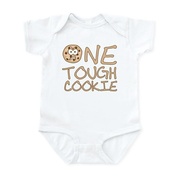 CafePress - One Tough Cookie Body Suit - Baby Light Bodysuit, Size Newborn - 24 Months