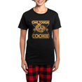 thumbnail image 1 of CafePress - One Tough Cookie Women's Dark Pajamas - Women's Short Sleeve Print T-Shirt and Pants Dark Cotton Pajama Set, 1 of 7