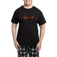 thumbnail image 1 of CafePress - One Weiner Dog Men's Dark Pajamas - Men's Dark Loose Fit Cotton Pajama Set, 1 of 7