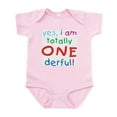 thumbnail image 1 of CafePress - Onederful 1St Birthday First Infant Creeper - Baby Light Bodysuit, Size Newborn - 24 Months, 1 of 4