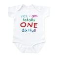 thumbnail image 1 of CafePress - Onederful 1St Birthday First Infant Creeper - Baby Light Bodysuit, Size Newborn - 24 Months, 1 of 4