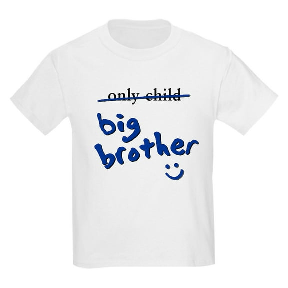 CafePress - Only_Child_Brother T Shirt - Light T-Shirt Kids XS-XL