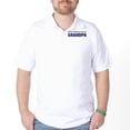 thumbnail image 1 of CafePress - Only The Best Dads Get Promoted To Grandpa Golf Sh - Golf Shirt, Pique Knit Golf Polo, 1 of 4