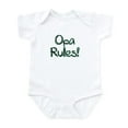 thumbnail image 1 of CafePress - Opa Rules! Baby Onesie - Baby Light Bodysuit, Size Newborn - 24 Months, 1 of 4