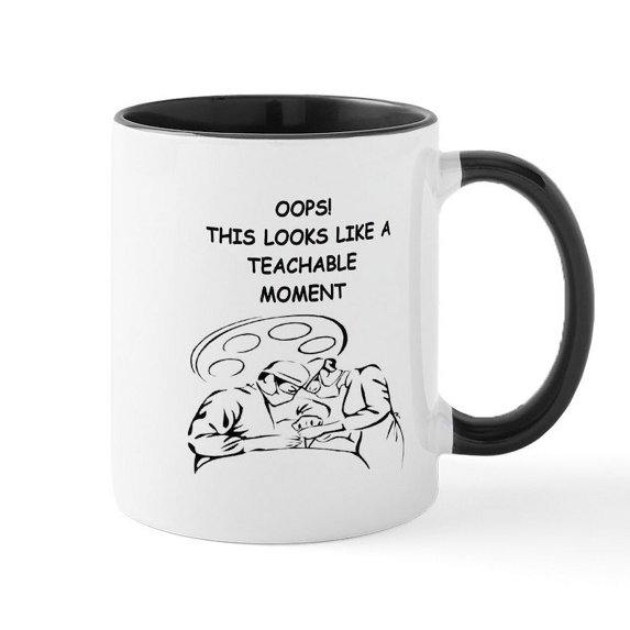 CafePress - Operation Mugs - 11 oz Ceramic Mug - Novelty Coffee Tea Cup