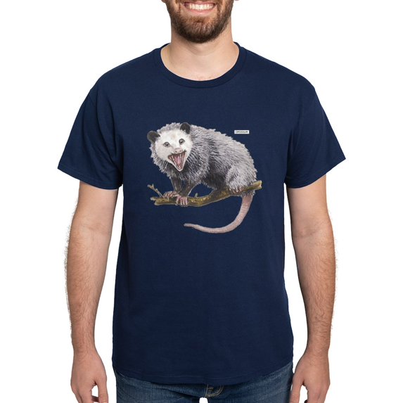 CafePress - Opossum Possum Animal Dark T Shirt - Men's Classic Graphic Cotton T-Shirt