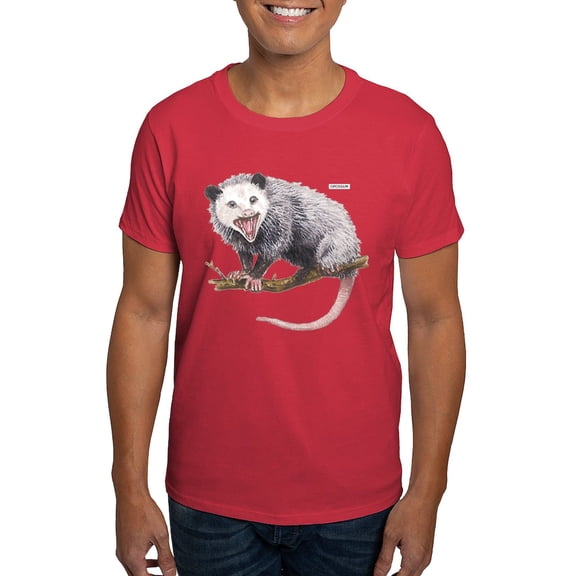CafePress - Opossum Possum Animal Dark T Shirt - Men's Classic Graphic Cotton T-Shirt