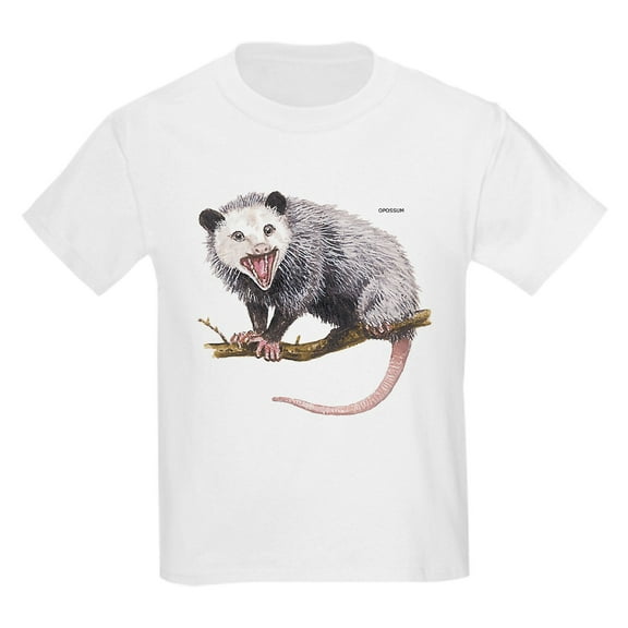 CafePress - Opossum Possum Animal Kids Light T Shirt - Light T-Shirt Kids XS-XL