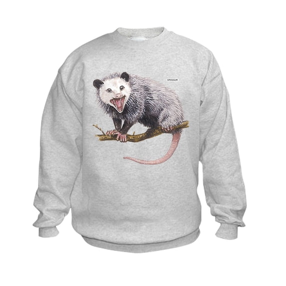 CafePress - Opossum Possum Animal Kids Sweatshirt - Kids Sweatshirt, Youth Crew Neck Sweatshirt
