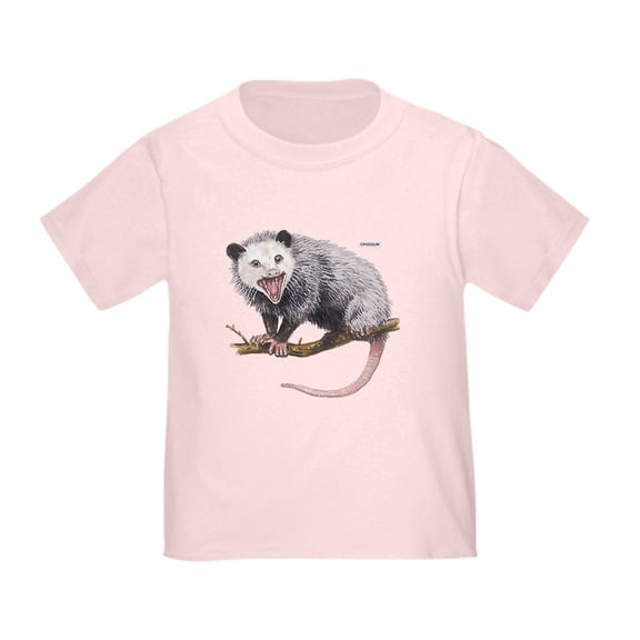 CafePress - Opossum Possum Animal Toddler T Shirt - Cute Toddler T-Shirt, 100% Cotton