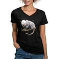 thumbnail image 1 of CafePress - Opossum Possum Animal Women's V Neck Dark T Shirt - Women's V-Neck Dark T-Shirt, 1 of 4