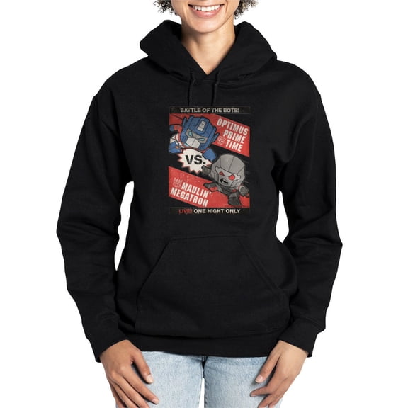 CafePress - Optimus Prime Vs Megatron Sweatshirt - Pullover Hoodie, Classic & Comfortable Hooded Sweatshirt