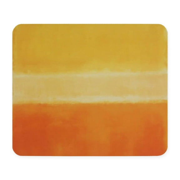 CafePress - Orange & Shades Of Yellow Rothko Mousepad - Non-slip Rubber Mousepad, Gaming Mouse Pad