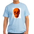 thumbnail image 1 of CafePress - Orange Skull Ash Grey T Shirt - Men's Classic Graphic T-Shirt, 1 of 4
