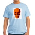thumbnail image 1 of CafePress - Orange Skull Ash Grey T Shirt - Men's Classic Graphic T-Shirt, 1 of 4