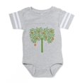 thumbnail image 1 of CafePress - Orange Tree_Tr - Cute Infant Baby Football Bodysuit, 1 of 3