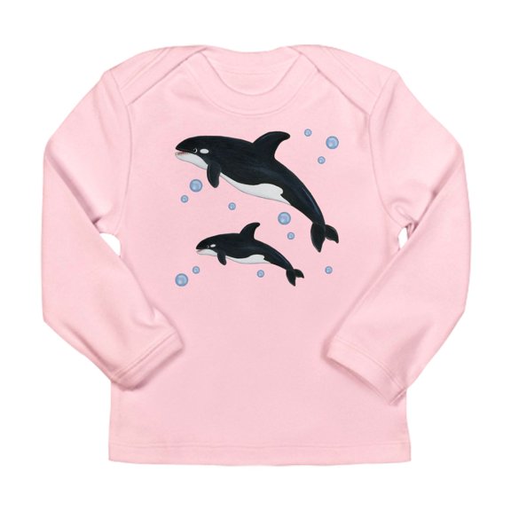 CafePress - Orca Whale Long Sleeve Infant T Shirt - Long Sleeve Infant T-Shirt