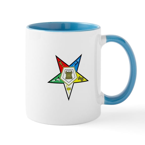 CafePress - Oreder Of The Easter Star Mugs - 11 oz Ceramic Mug - Novelty Coffee Tea Cup