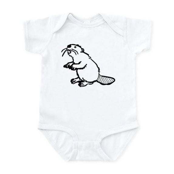 CafePress - Oregon Beaver Infant Bodysuit - Baby Light Bodysuit, Size Newborn - 24 Months