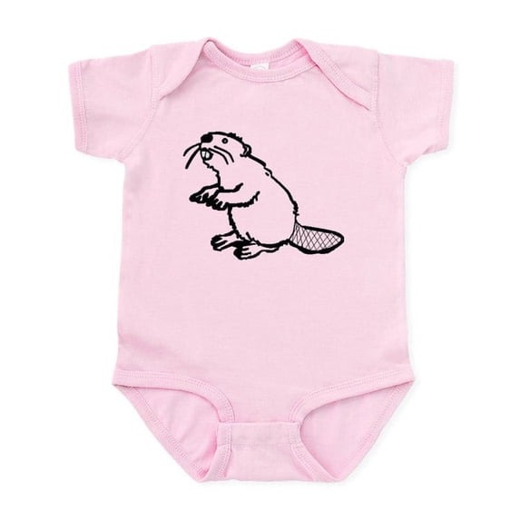 CafePress - Oregon Beaver Infant Bodysuit - Baby Light Bodysuit, Size Newborn - 24 Months
