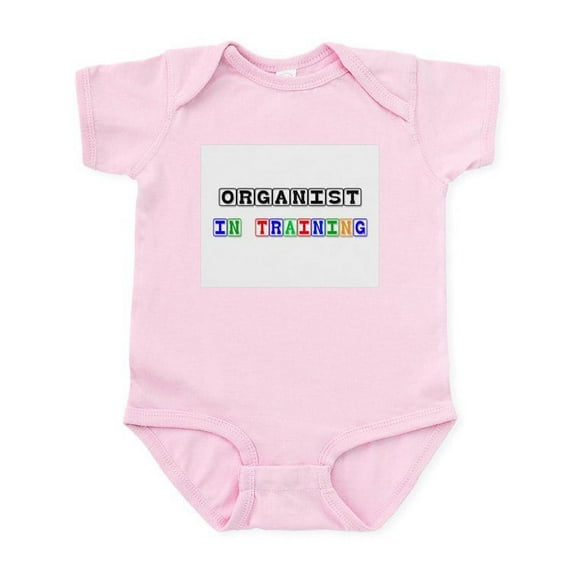 CafePress - Organist In Training Infant Bodysuit - Baby Light Bodysuit, Size Newborn - 24 Months