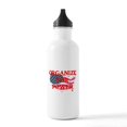 thumbnail image 1 of CafePress - Organize For POWER Stainless Water Bottle 1 - Stainless Steel Water Bottle, Sports Bottle, 1.0L, 1 of 5