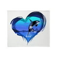 thumbnail image 1 of CafePress - Orka3_Hell Throw Blanket - Soft Fleece Throw Blanket, 50"x60" for All Ages, 1 of 2