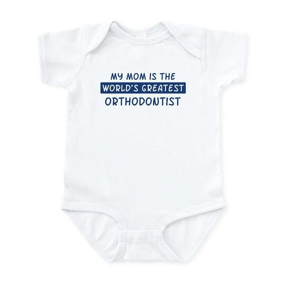 CafePress - Orthodontist Mom Infant Bodysuit - Baby Light Bodysuit, Size Newborn - 24 Months