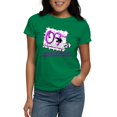 thumbnail image 1 of CafePress - Ot Puzzle Purple T Shirt - Women's Traditional Fit Dark T-Shirt, 1 of 4