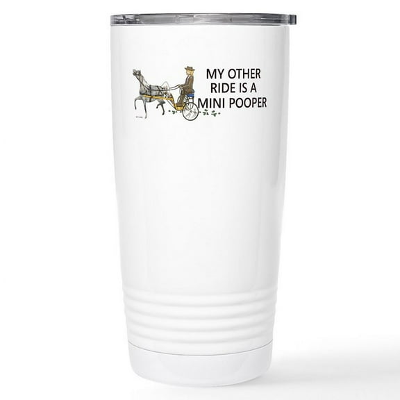 CafePress - Other Ride Stainless Steel Travel Mug - Insulated Stainless Steel Travel Tumbler 20 oz.