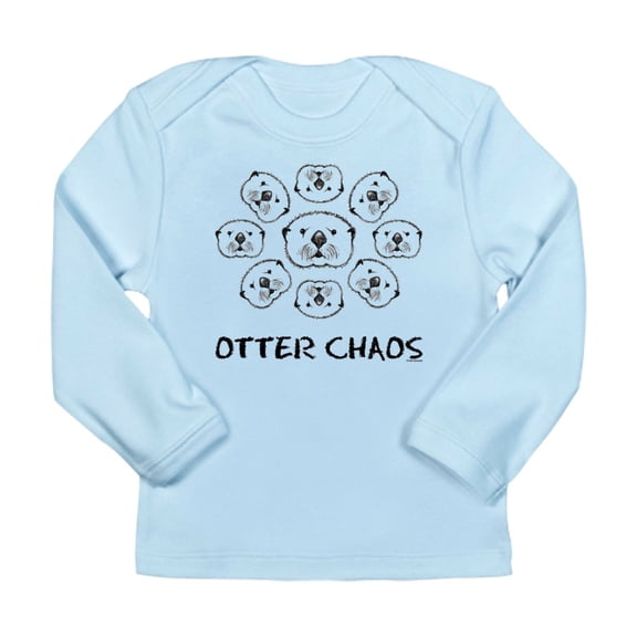 CafePress - Otter Chaos Long Sleeve Infant T Shirt - Long Sleeve Infant T-Shirt